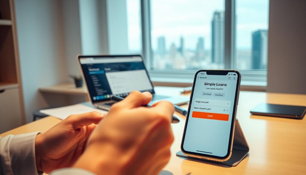 quick loan application process